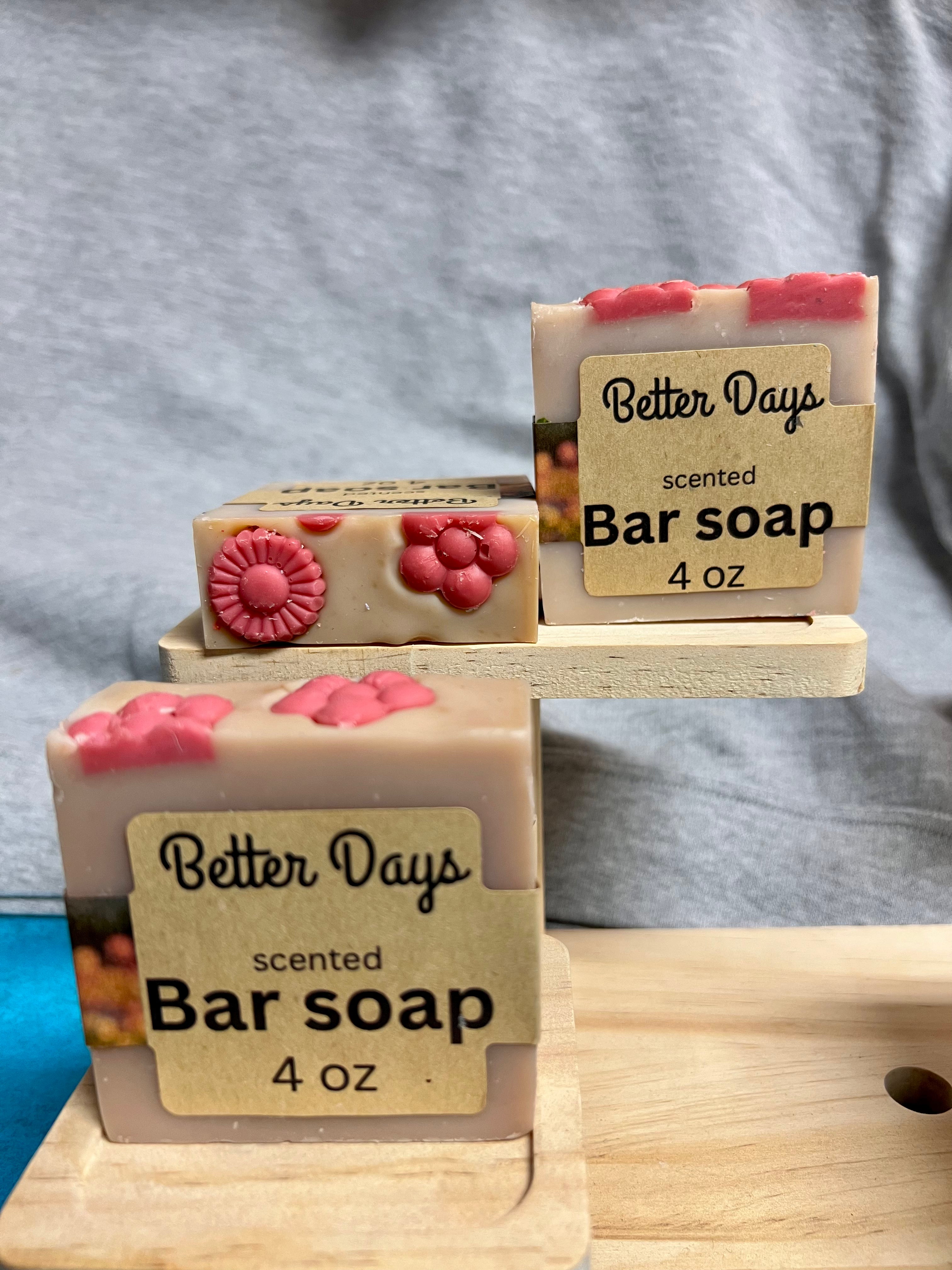 Better Days scented bar soap (4oz)