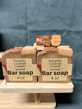 Pumpkin Caramel Crunch bar soap (4oz)