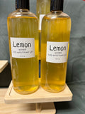 16oz Lemon scented body wash/shower gel