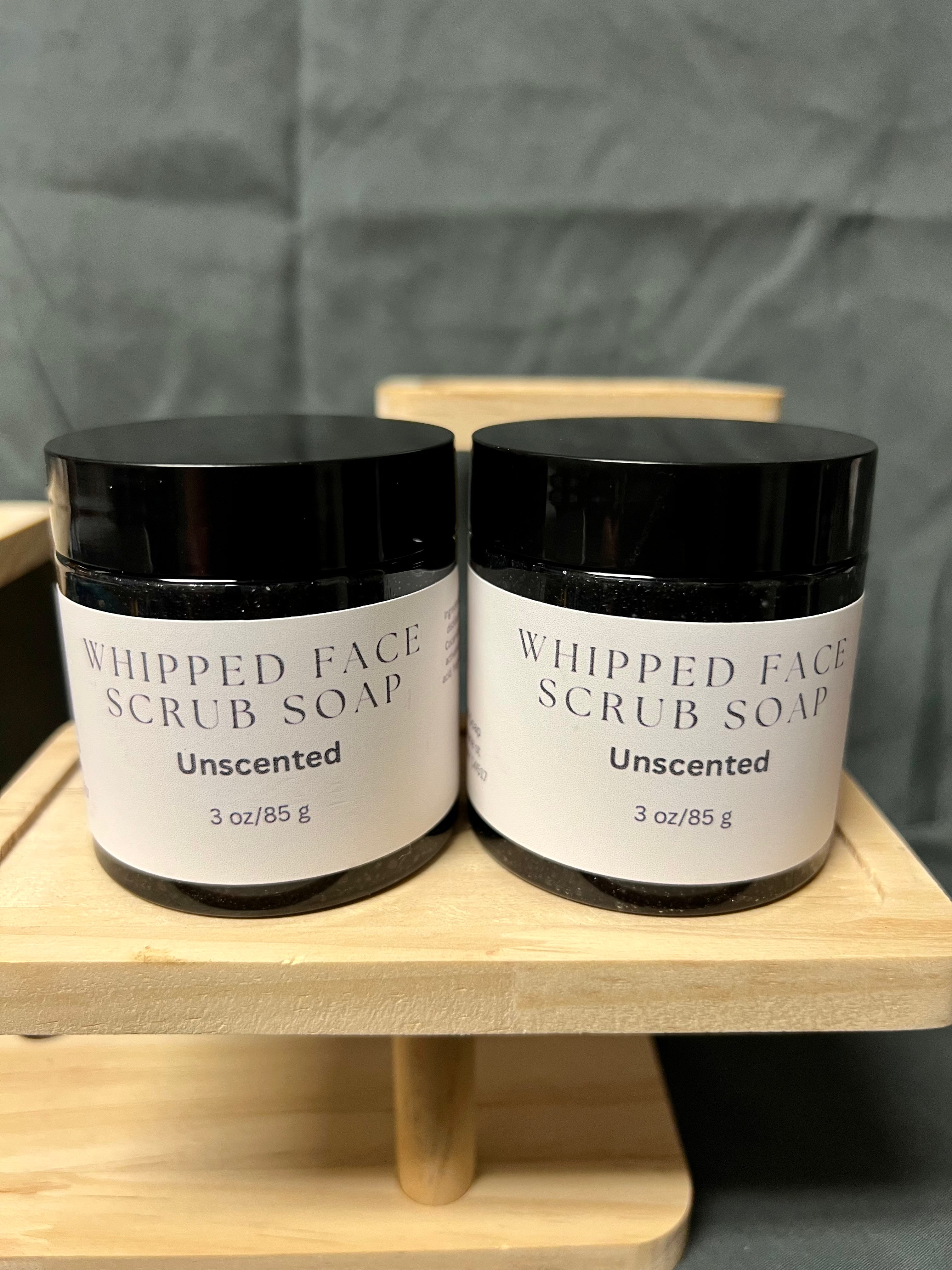 3oz Whipped Face Scrub Soap
