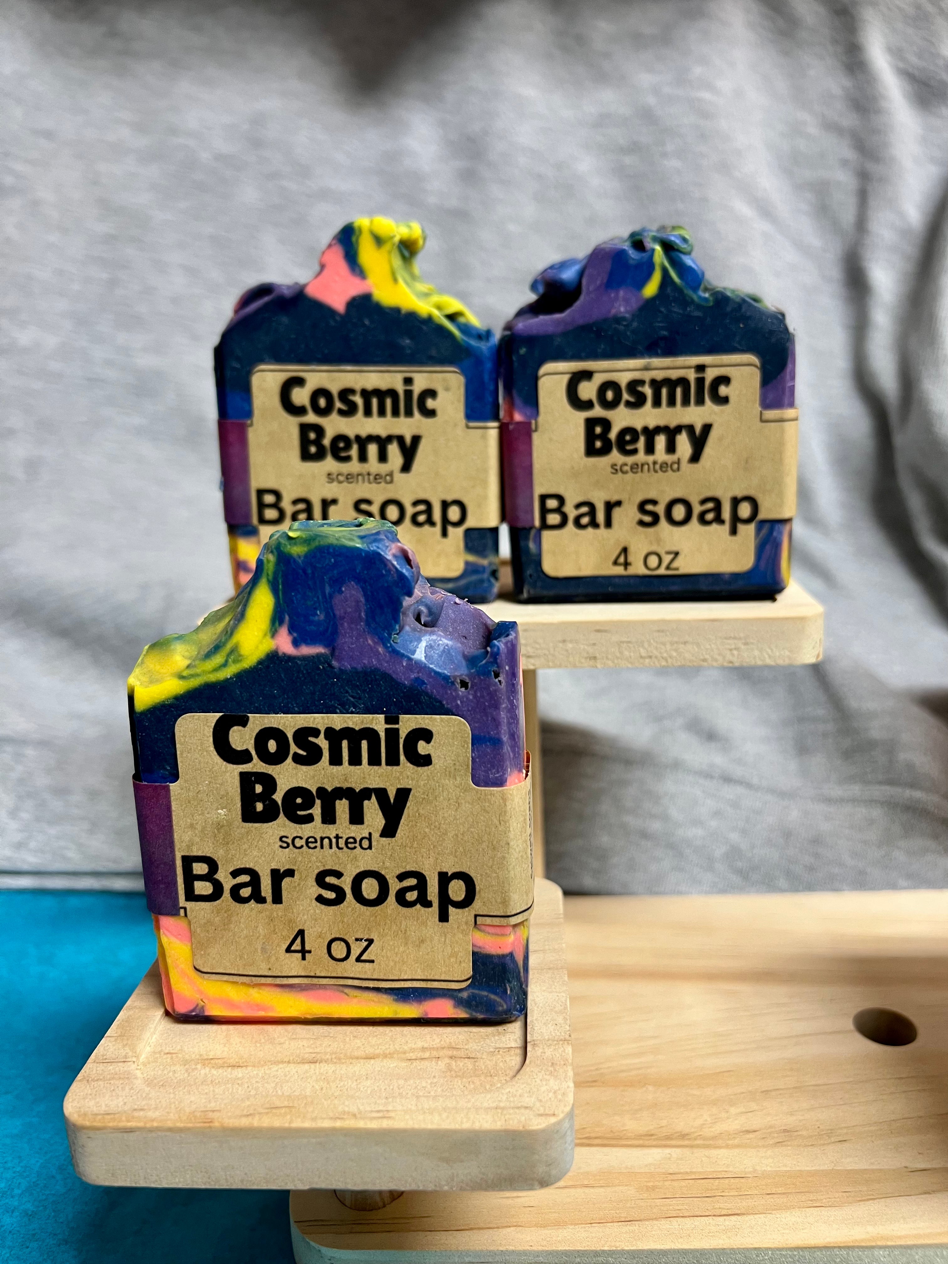 Cosmic Berry scented bar soap (4oz)